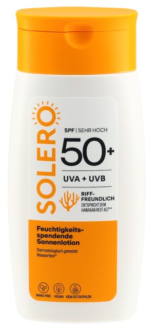 SOLERO Sonnenlotion feuchtigkeitsspe SPF50+ 200 ml