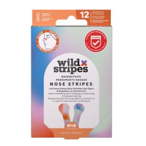 WILD STRIPES Nasen Strips 12 Stk