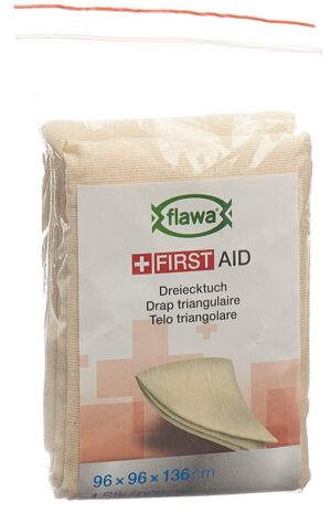 FLAWA Dreiecktuch 96x96x136cm                  Btl
