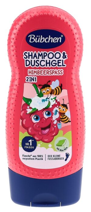 BUBCHEN Kids 2 in 1 Himbeerspass         Fl 230 ml