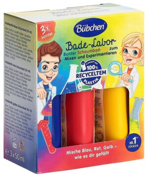BUBCHEN Bad-Labor Schaumbad-Mix bunt     Fl 150 ml