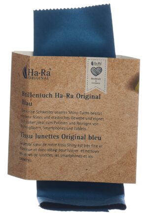HA-RA Brillentuch blau