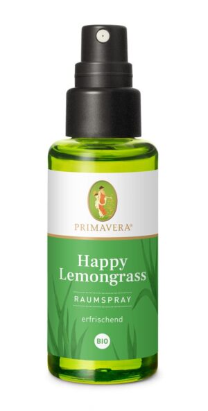 PRIMAVERA Raumspray Happy Lemongrass Bio Spr 50 ml
