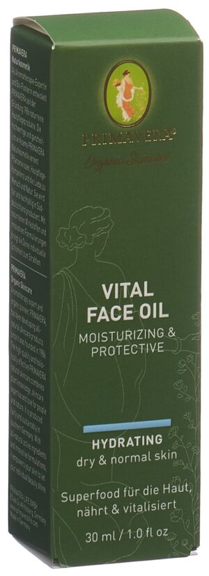 PRIMAVERA Hydrating Vital Face Oil        Fl 30 ml