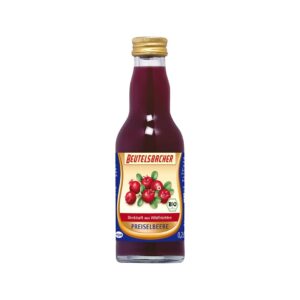 BEUTELSBACHER Preiselbeer Muttersaft   Glas 200 ml