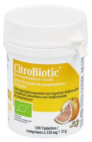 CITROBIOTIC Grapefruitkern Extr Tabl Bio   100 Stk