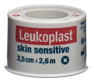 LEUKOPLAST skin sens Sil 2.5cmx2.6m          Rolle