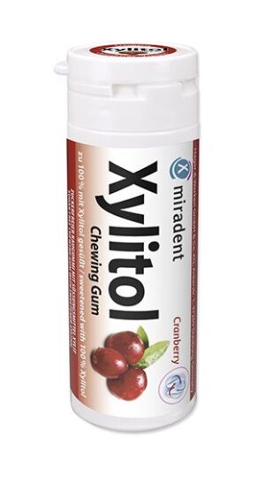 MIRADENT Xylitol Kaugummi Cranberry         30 Stk