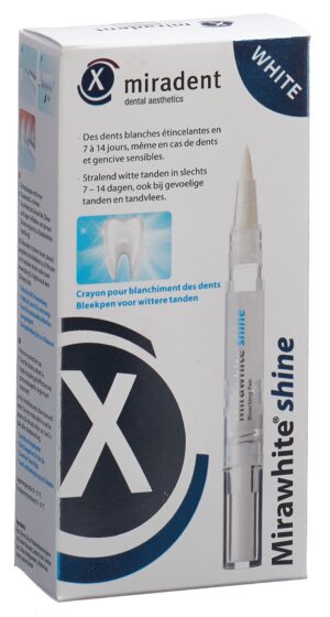 MIRADENT Mirawhite shine Gelée Stift      1.800 ml
