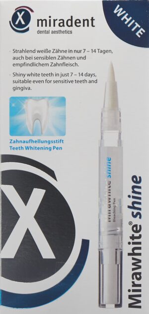 MIRADENT Mirawhite shine Gelée Stift      1.800 ml