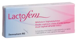 LACTOFEM Milchsäure Vaginalzäpfchen          7 Stk