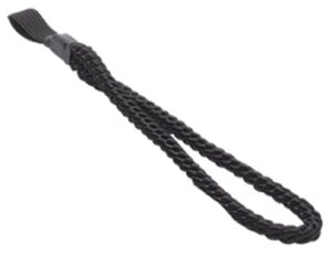 OSSENBERG Stockschlaufe mit Gummiband schwarz