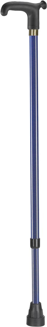 OSSENBERG Metallstock blau 75-96cm Derby