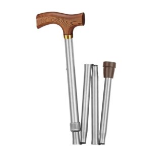 SAHAG Faltstock alu silb -100kg 85-95cm Fritz Holz