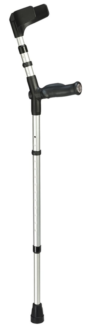 OSSENBERG Kruecke alu/schwar XL Orthog 150kg 1 Paar