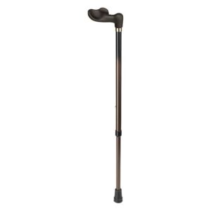SAHAG Metallstock schw-br -130kg 74-94cm Fisch re