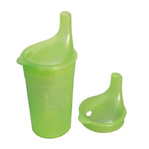 SUNDO Trinkbecher 2 Aufsaetze Tee & Brei gruen