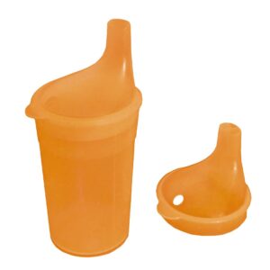 SUNDO Trinkbech Set Tee und Brei orange 2 Aufsaetze