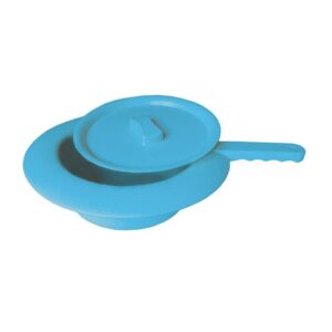 SUNDO Steckbecken ø31cm blau mit Griff und