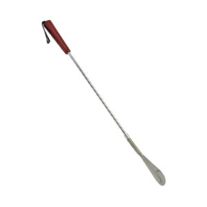 SUNDO Schuhanzieher aus Metall 65cm Holzgriff