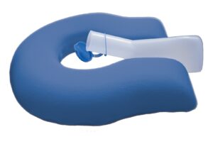 SUNDO U-Form Kissen blau
