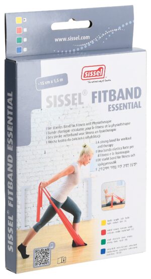 SISSEL Fitband Essential 15cmx2.5m gelb leicht