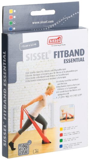 SISSEL Fitband Essential 15cmx2.5m gruen stark