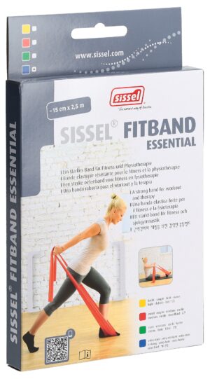 SISSEL Fitband Essential 15cmx2.5m blau extra-sta