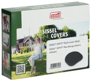 SISSEL Sitfit Plus Bezug schwarz velours