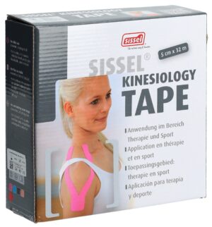 SISSEL Kinesiology Tape 5cmx32m pink