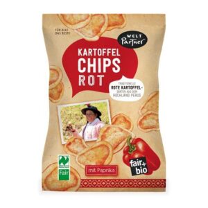 WELT PARTNER Kartoffel Chips rot Bio 100 g
