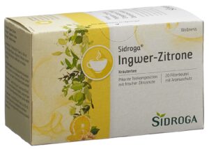 SIDROGA Ingwer-Zitrone                  Btl 20 Stk
