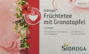 SIDROGA Früchtetee mit Granatapfel      20 Btl 2 g