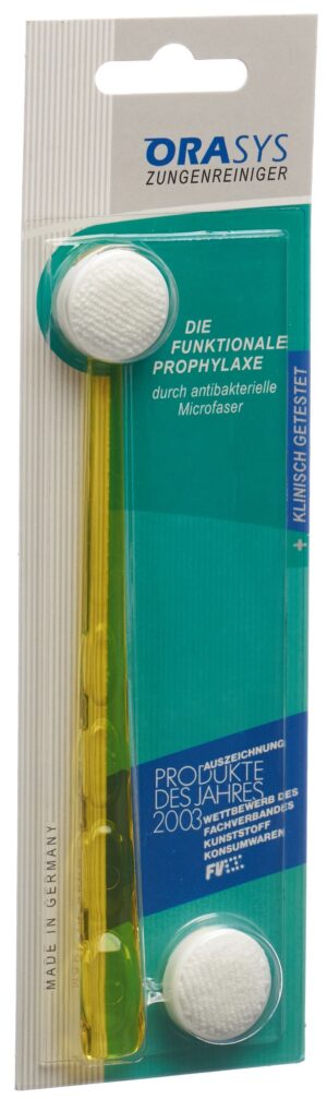 ORASYS Zungenreiniger Microfaser m 1 Austauschpad