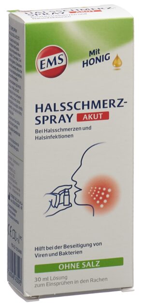 EMS Halsschmerzspray akut                Spr 30 ml