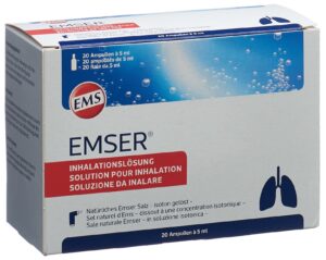 EMSER Inhalationslösung                20 Amp 5 ml