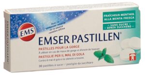 EMSER Pastillen zuckerfrei MentholfrisBlist 30 Stk