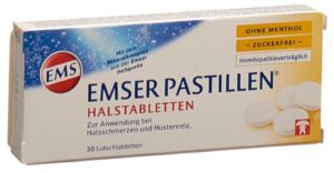EMSER Pastillen zuckerfrei ohne MenthoBlist 30 Stk