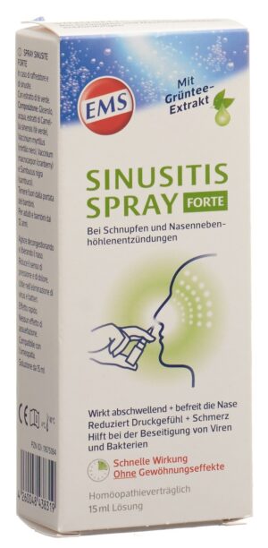 EMS Sinusitis Spray forte                Spr 15 ml