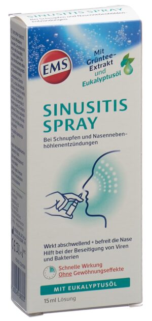 EMS Sinusitis Spray mit Eukalyptusöl     Spr 15 ml
