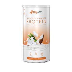MYLINE Eiweiss m L-Carnitin Plv Kokos-Quark 400 g