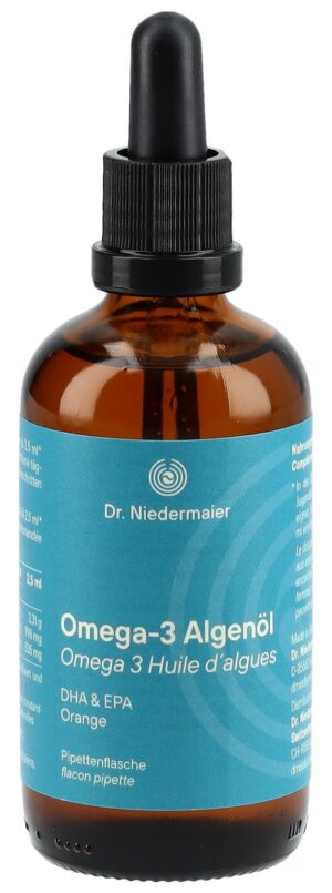 DR. NIEDERMAIER Omega-3 Algenöl      Glasfl 100 ml