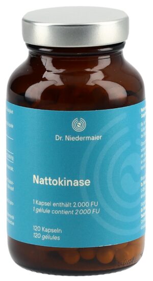 DR. NIEDERMAIER Nattokinase Kaps    Glasfl 120 Stk