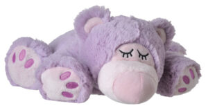 BEDDY BEAR Waerme Stofftier Sleepy Bear lila