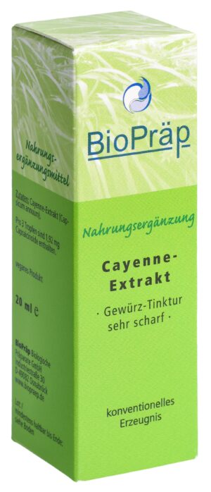 BIOPRAP Cayenne Extrakt Tropfen           Fl 20 ml