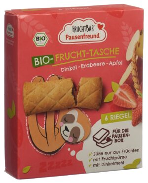FRUCHTBAR Frucht Tasche Bio Dink Erdb Apf   6 22 g