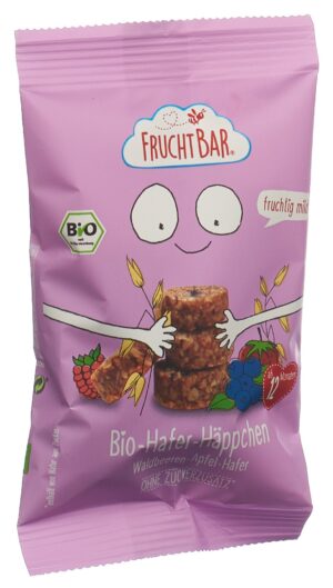 FRUCHTBAR Hafer Häppchen Bio Waldb Apf Hafer  40 g