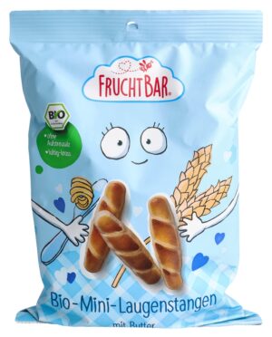 FRUCHTBAR Mini-Laugenstangen Bio Butter   Btl 90 g