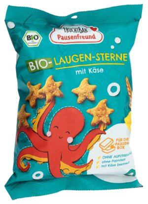 FRUCHTBAR Laugen-Sterne Bio mit Käse      Btl 70 g