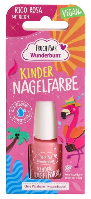 FRUCHTBAR Wunderbunt Kind Nagelfa Rico RosaFl 5 ml